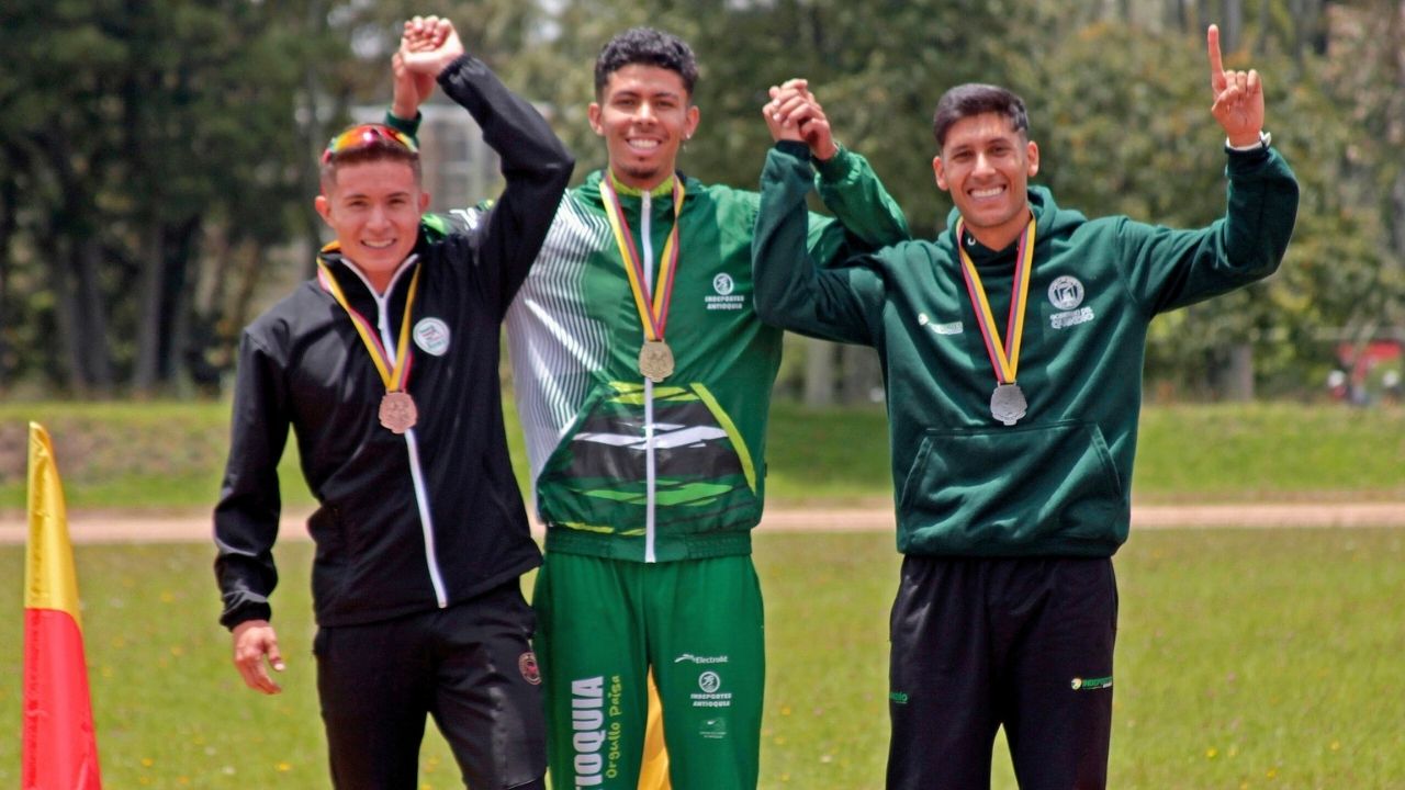 Manuel Henao ganó plata en el Nacional de Semifondo y Fondo; el Quindío clasificó tres atletas a Juegos Nacionales 2027